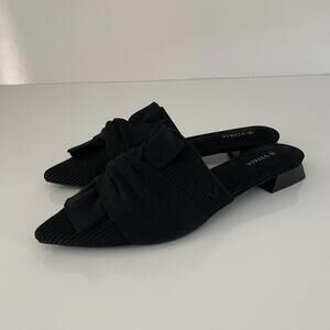 VIVAIA Yaffa Pro knot pointed toe slip on Mule sandal knotted EU 43 US 12 - 12.5